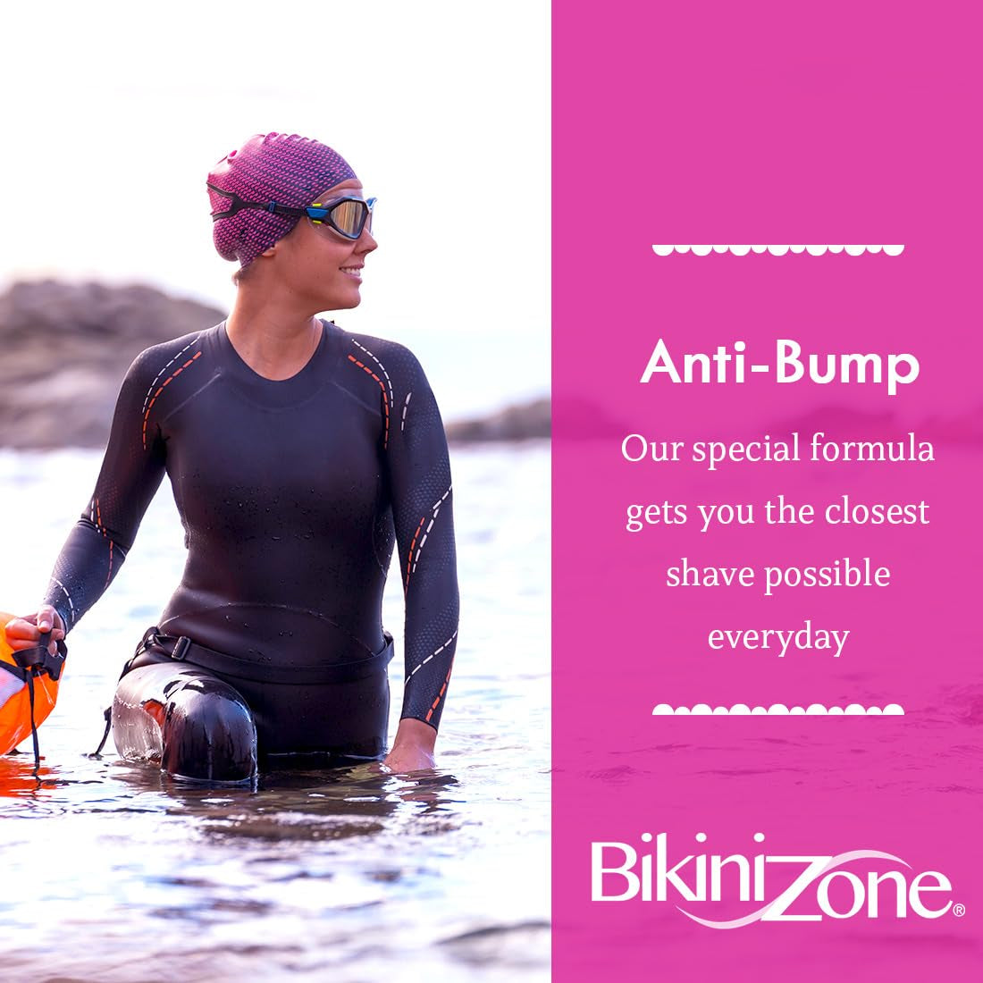 Anti-Bump Shave Gel for Sensitive Areas, 5 Oz, 3 Pack