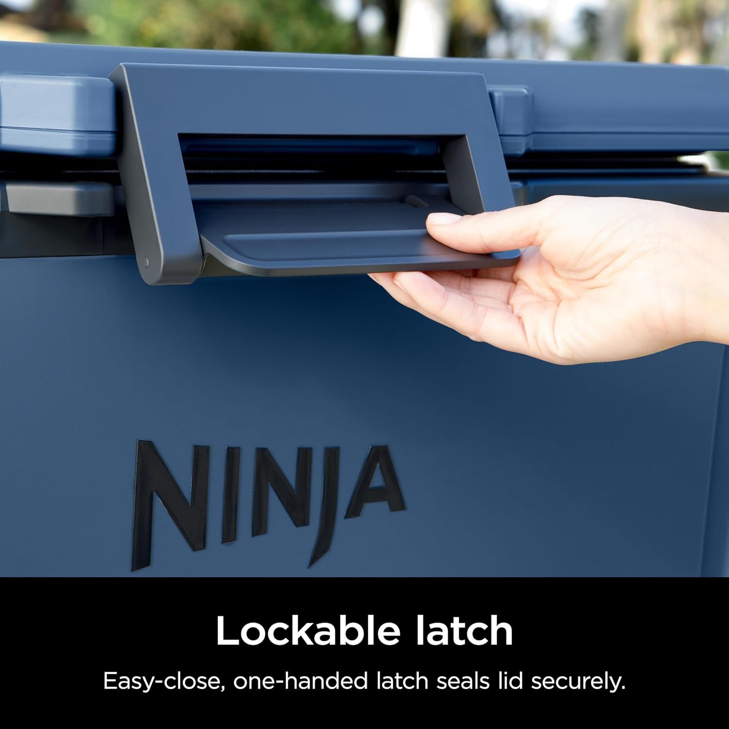 Ninja Frostvault 30Qt Hard Cooler with Dry Zone, Integrated Fridge-Temp Dry Storage Drawer