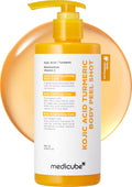Body Peel Shot with Kojic Acid and Turmeric | Gentle Body Brightening & Exfoliating Serum with BHA, LHA & PHA for Dead Skin Cells, Uneven Looking Skin & Excess Sebum | 9.46 Fl.Oz