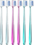 V-Shaped Orthodontic Toothbrush for Braces, Soft Bristles, 6 Count, No Interdental Brushes Included