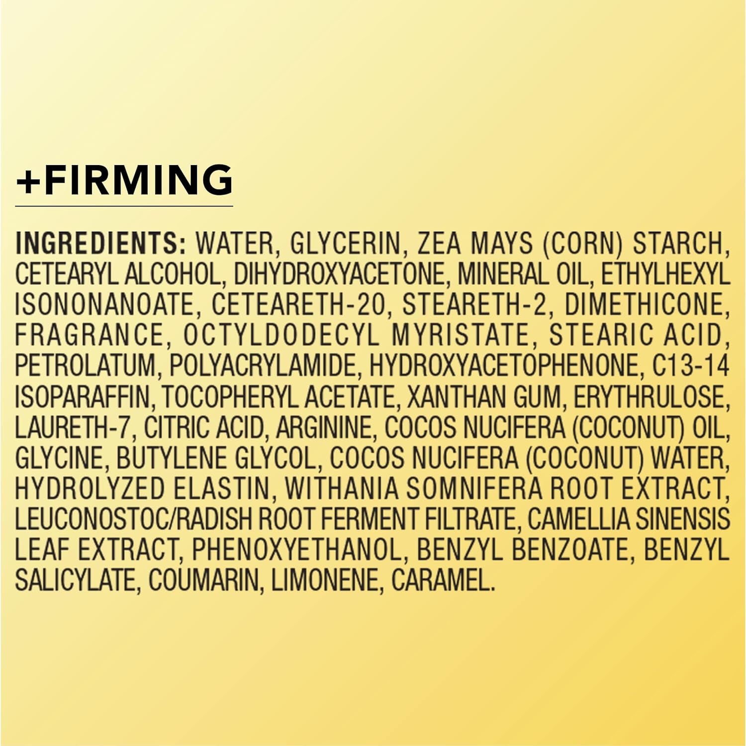 Natural Glow +Firming Self Tanner Body Lotion, Fair to Medium Skin Tone, Sunless Tanning Moisturizer with Collagen and Elastin. Helps to Visibly Reduce Cellulite, 7.5 Fl Oz