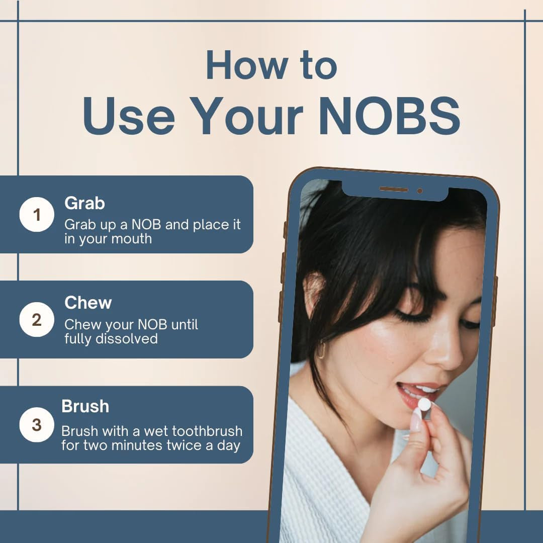 (No Bad Stuff) Toothpaste Tablets (3 Month) & Silk Expanding Floss - Nano Hydroxyapatite, Fluoride Free, Eco & Travel Friendly - Remineralize with NHA