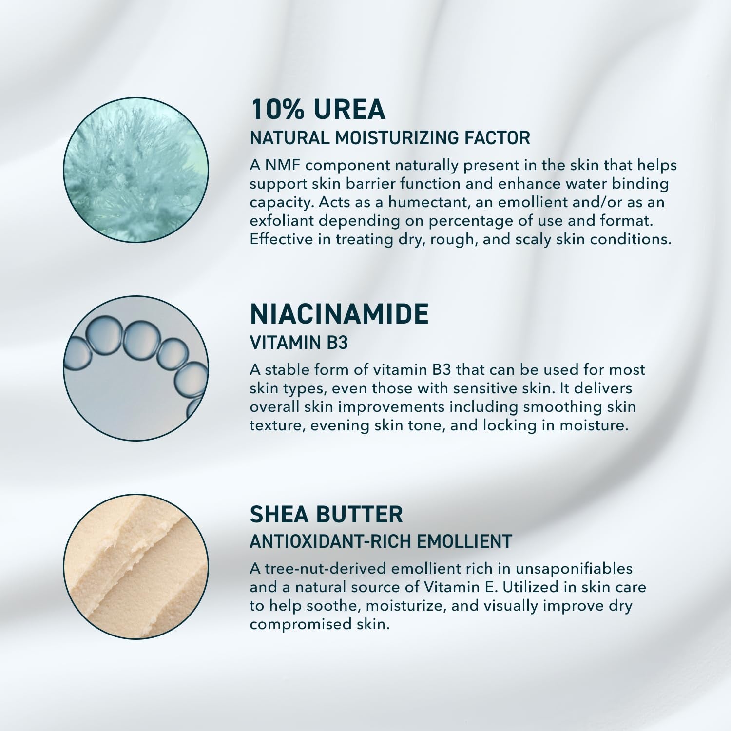 Skin Urea 10% Moisturizing Lotion for Face & Body, Unscented, Hydrating Cream for Extremely Dry & Sensitive Skin, 6.75 Fl Oz, Pack of 2