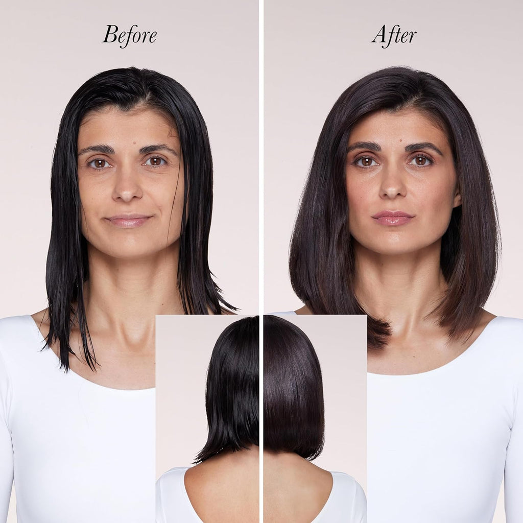 Le Volume Elevé 65MM 2-In-1 Titanium Brush Dryer | Dry and Style | Unique Teardrop Shape Barrel | 3 Heat Settings | 360° Vented Airflow | Ionic Technology for Frizz-Free Styling (Blush)
