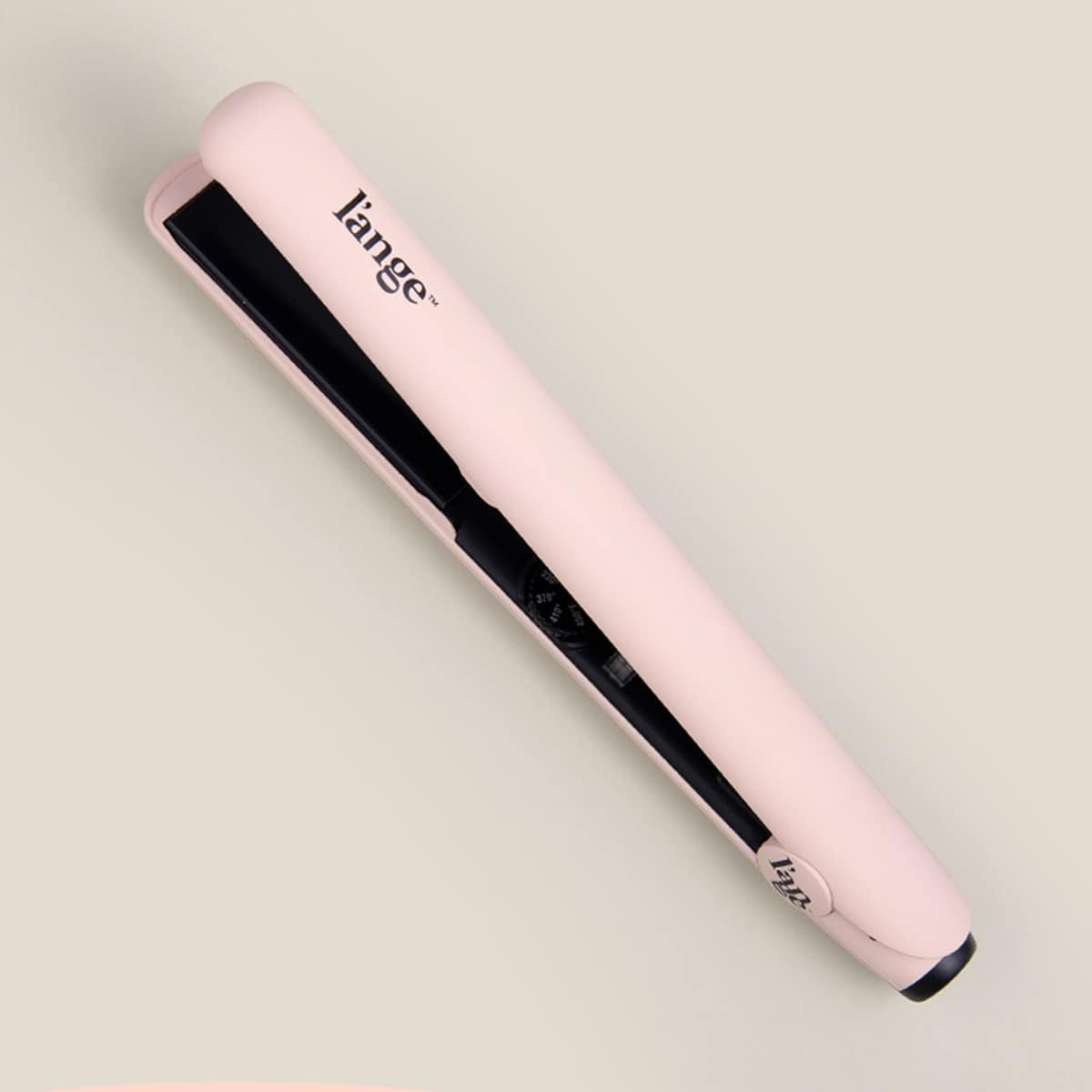 Le Ceramique 1-Pass Flat Iron Hair Straightener | Fast Heating Ceramic Flat Iron | Best Hot Tools Professional Hair Straightener to Lock in Moisture & Shine | (Blush)