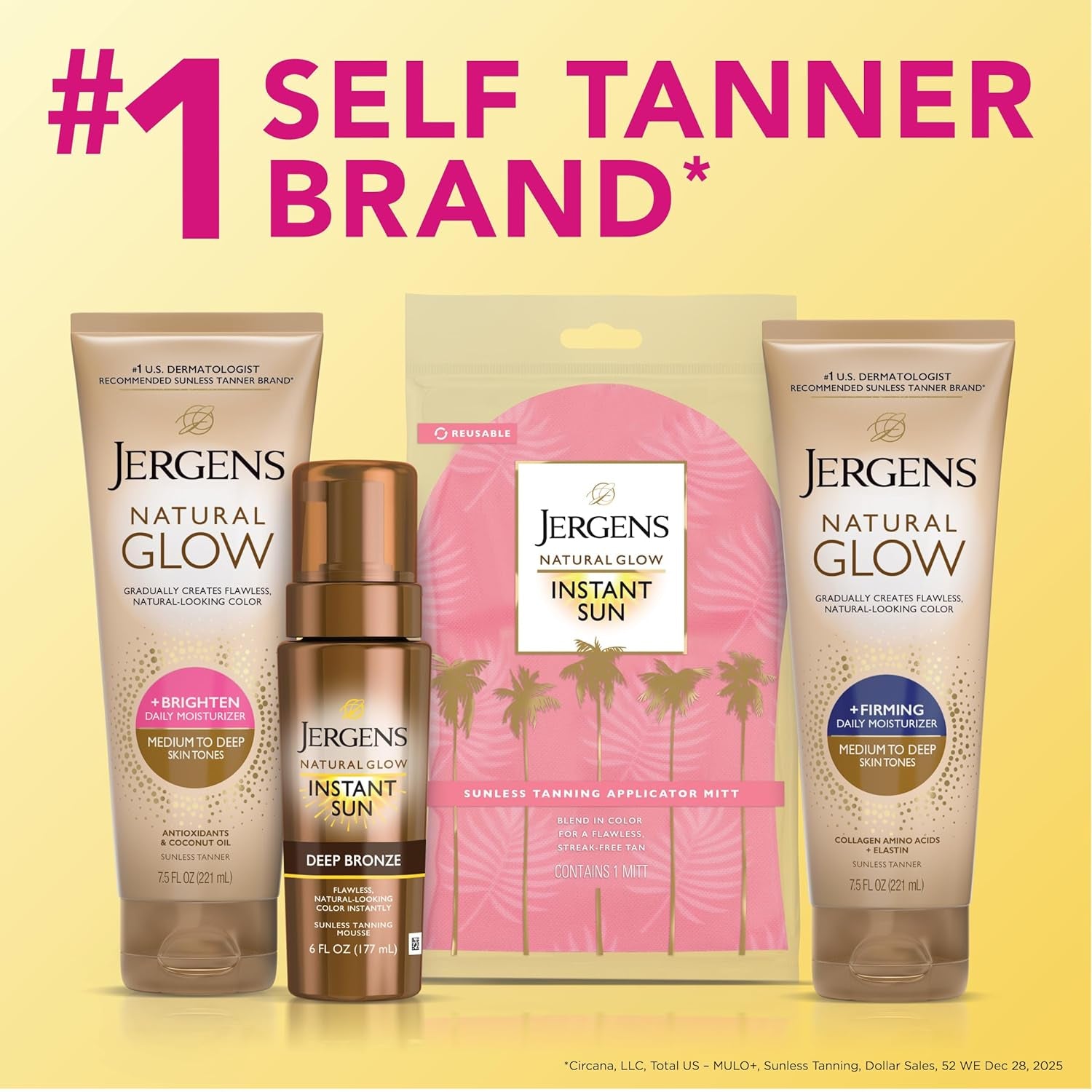 Natural Glow + Firming Daily Moisturizer Medium to Tan Skin Tones 7.5Oz