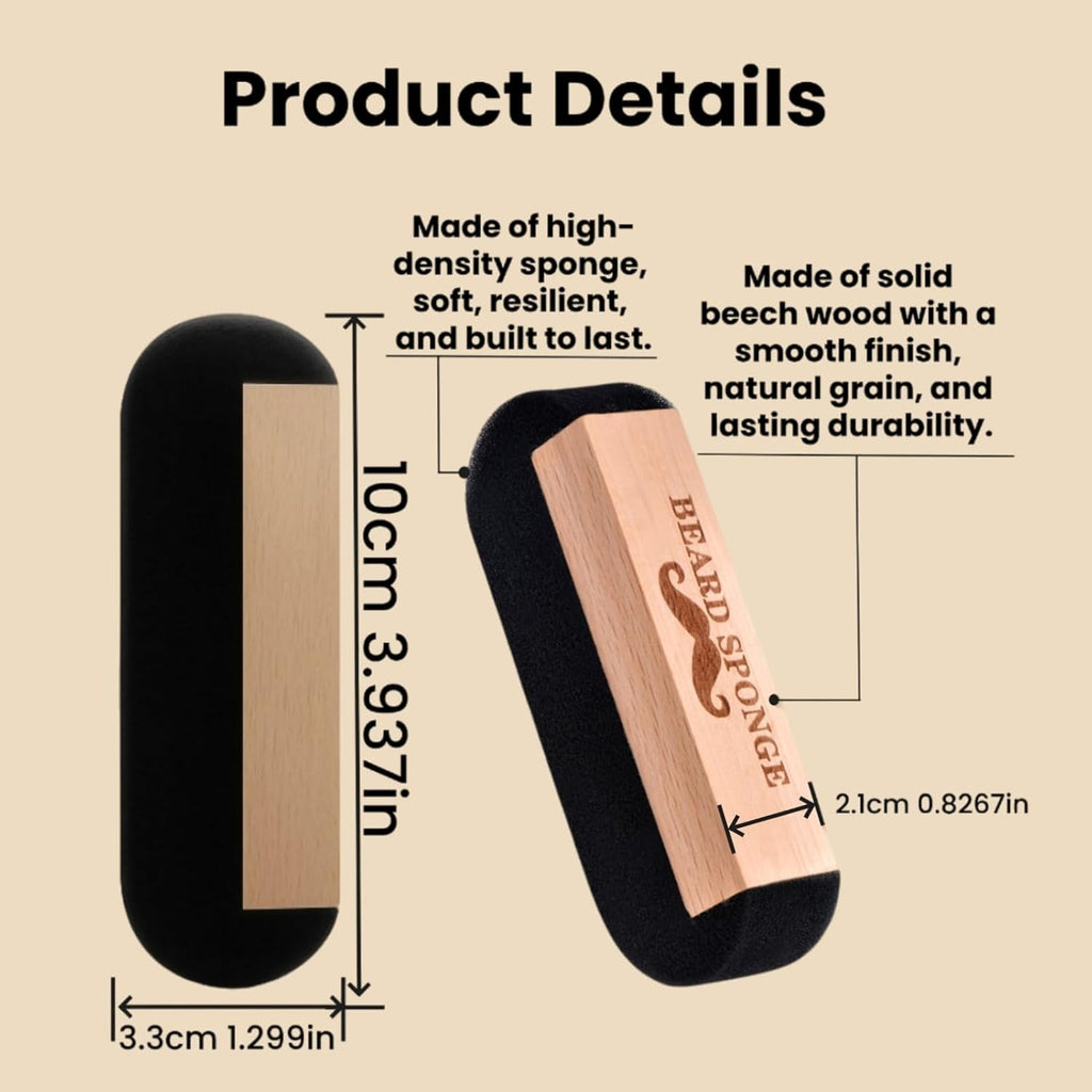 for Sink – Fast & Easy Beard Hair Catcher & Cleaner | Reusable Beard Scrubber for Trimmings | Compact Grooming Tool for Men’S Shaving – No More Messy Counters & Sinks
