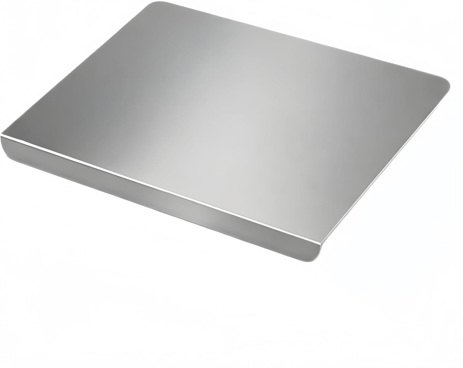 Stainless Steel Cutting Board for Kitchen with Counter Lip, Large Metal Chopping Board 15.7" × 11.8", Heavy Duty Kitchen Cutting Board for Meat, Vegetables & Dough, Easy Clean Countertop Prep Board