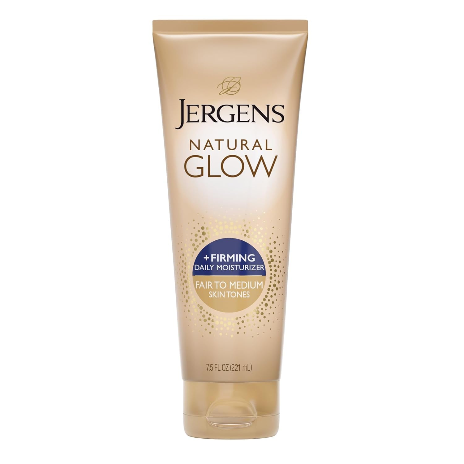 Natural Glow +Firming Self Tanner Body Lotion, Fair to Medium Skin Tone, Sunless Tanning Moisturizer with Collagen and Elastin. Helps to Visibly Reduce Cellulite, 7.5 Fl Oz