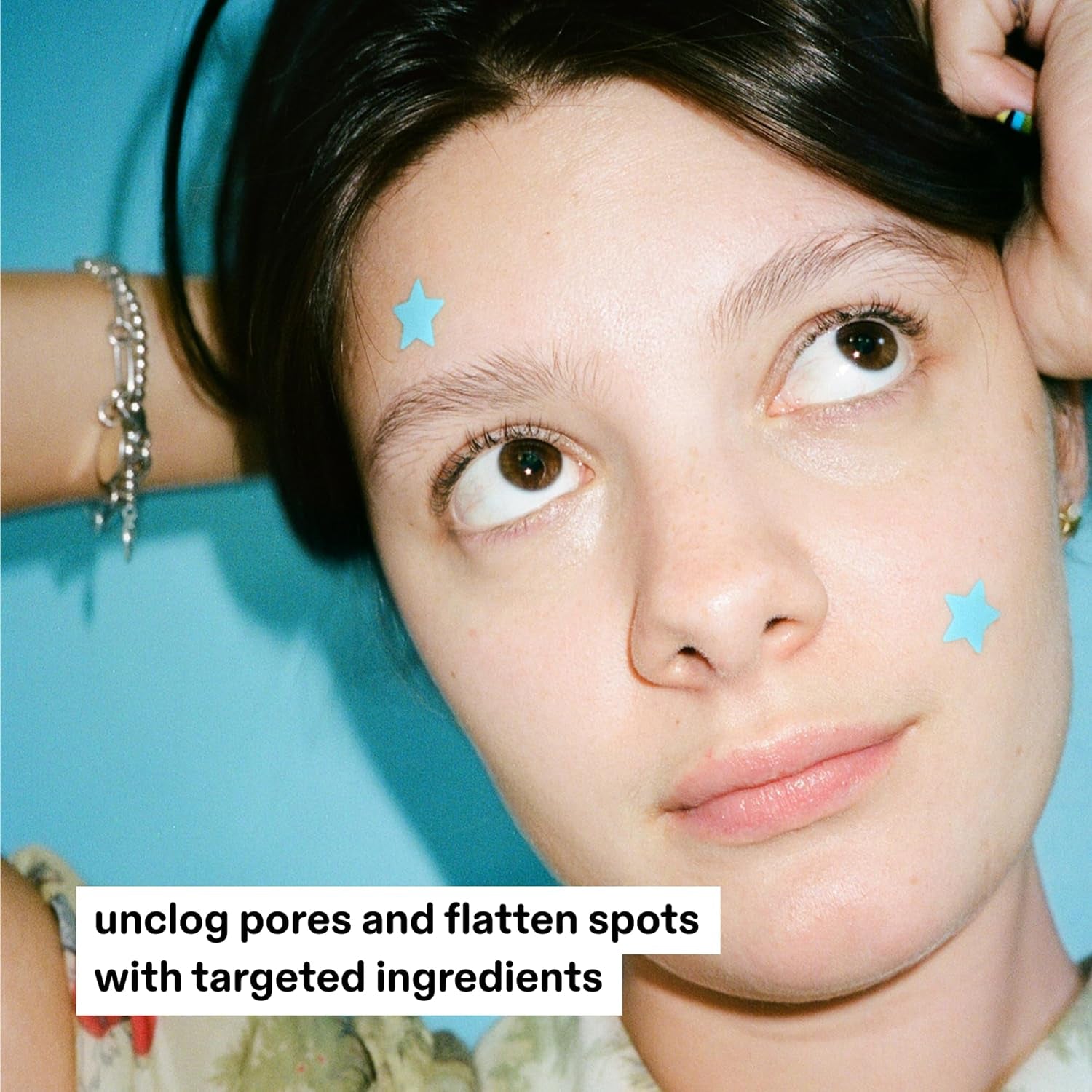Hydro-Star Salicylic Acid Patches + Big Blue Compact, Helps Unclog Pores and Shrink Spots, Absorb Fluid and Reduce Redness, Hydrocolloid, Vegan and Cruelty-Free Skincare (32 Count)
