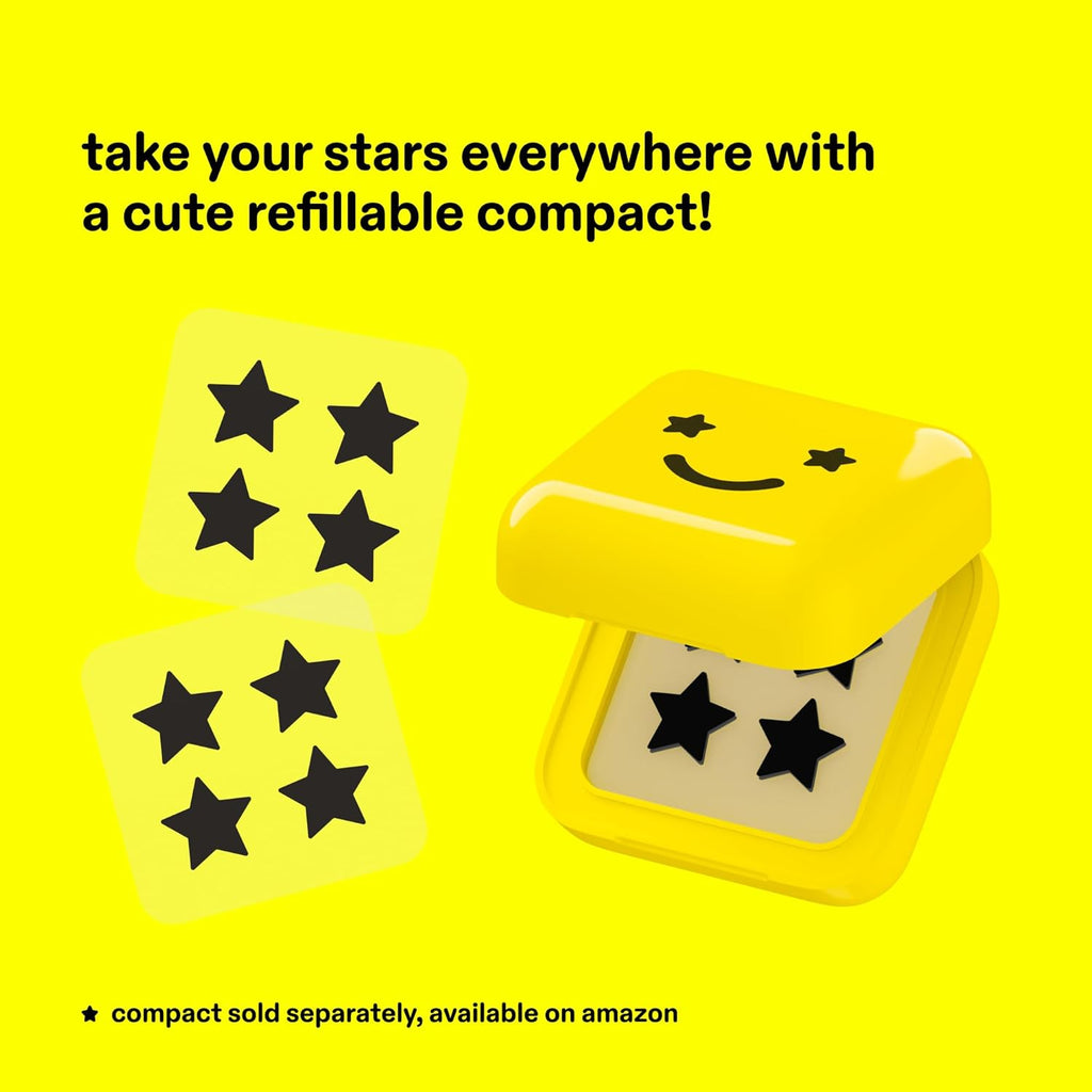 Starface Hydro-Star Black Pimple Patches BIG PACK, Hydrocolloid, Clinically Proven Spot Shrinking in 6 Hours, Absorb Fluid, Reduce Redness, Vegan, Cruelty-Free Skincare (96 Count)